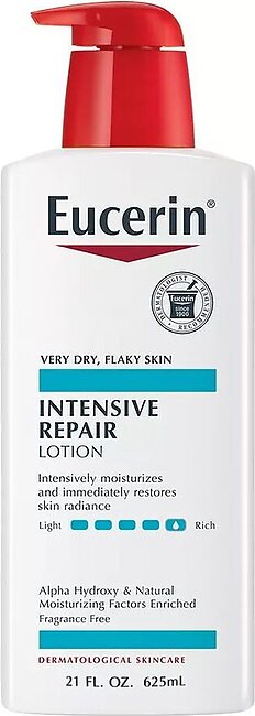 Eucerin Intensive Repair Very Dry Flaky Skin Lotion, Fragrance-Free, 625ml