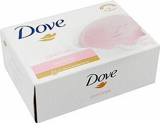 Dove Soap, Pink/Rose, 135g