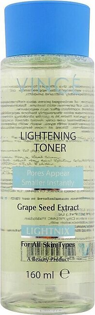 Vince Pores Appear Smaller Instantly Lightnix Lightening Toner, All Skin Types, 160ml