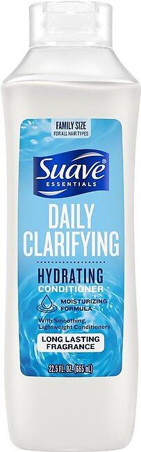 Suave Essentials Daily Clarifying Cleansing Conditioner, For All Hair Types, 665ml