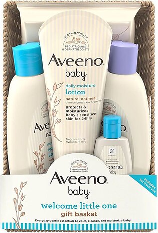 Aveeno Baby Welcome Little One Gift Basket