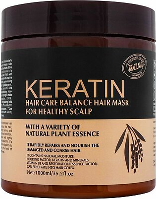 Keratin Hair Care Balance Brazil Nut Hair Mask, 1000ml