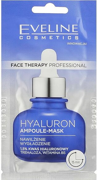Eveline Face Therapy Professional Hyaluron Ampoule Mask, 8ml