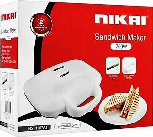 Nikai Sandwich Maker, 700W, NST-1107A1