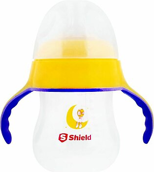 Shield Wide Neck Feeder, 6m+, Yellow, 180ml