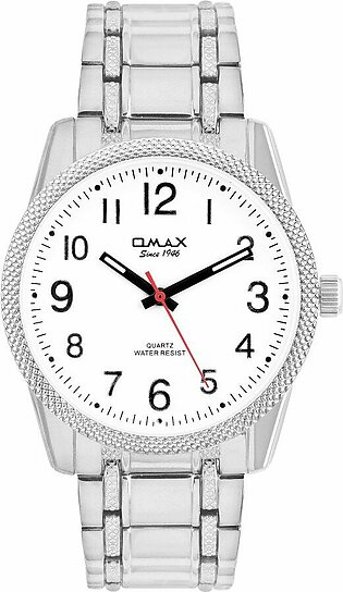 Omax Men's Designed Round Dial & Bracelet Analog Watch, HBJ967PP03