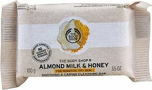 The Body Shop Almond Milk & Honey Soap, For Sensitive/Dry Skin, 100g