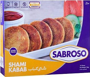 Sabroso Chicken Shami Kabab, 15 Pieces, 600g