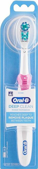 Oral-B Deep Clean Battery Operated Electric Toothbrush, B1010