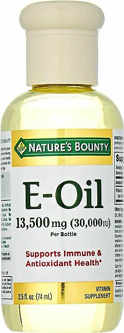 Nature's Bounty E-Oil 13500mg, 74ml, Vitamin Supplement
