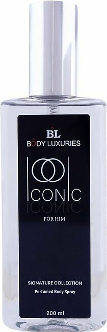 Body Luxuries Iconic For Him Perfumed Body Spray, 200ml