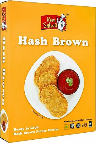 Mon Salwa Hash Brown Potato Patties 600gm 8`s