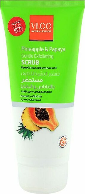VLCC Natural Sciences Pineapple & Papaya Gentle Exfoliating Face Scrub 150ml