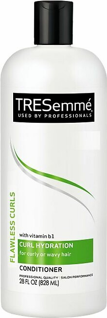 Tresemme Flawless Curls, Curl Hydration Conditioner, For Curly & Wavy Hairs, Pro Collection, 828ml