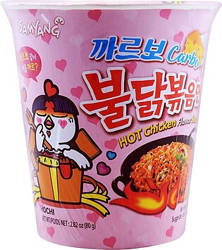 Samyang Carbo Hot Chicken Flavor Ramen Cup Noodle 80g