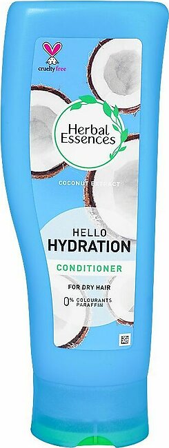 Herbal Essences Hello Hydration Coconut Extract Conditioner, For Dry Hair, 400ml