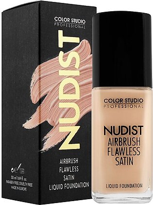 Color Studio Nudist Airbrush Flawless Satin Liquid Foundation, W20