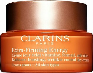 Clarins Paris Extra-Firming Energy Radiance Boosting Wrinkle-Control Day Cream, 50ml