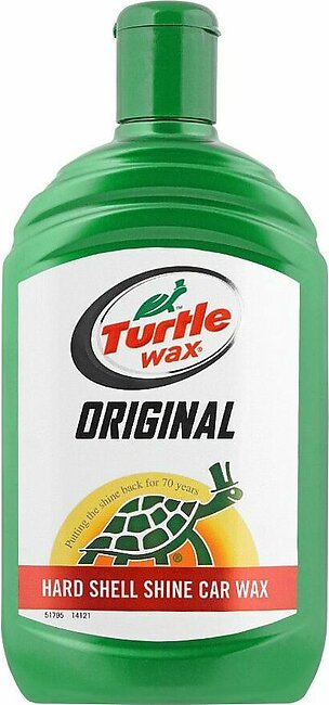 Turtle Wax Original Hard Shell Shine Car Wax, 500ml