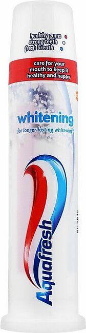 Aquafresh Whitening Triple Protection Toothpaste, Pump, 100ml