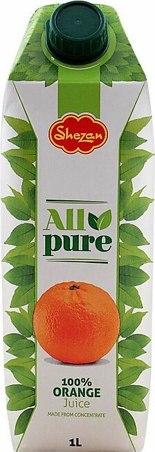 Shezan All Pure 100% Orange Juice, 1 Liter