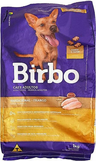 Birbo Premium Tradicional Chicken Adult Dog Food, 1 KG