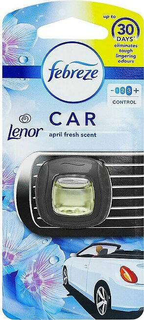 Febreze Car Air Freshener, April Fresh Scent, 2ml