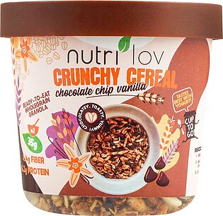 Nutri Lov Crunchy Cereal Chocolate Chip Vanilla, 70g
