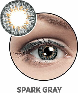 Optiano Soft Color Contact Lenses, Spark Grey