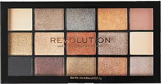 Makeup Revolution Reloaded Eyeshadow Palette, Iconic 2.0, 15 Shades