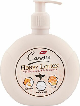 Caresse Royal Jelly & Milk Extract Honey Lotion, 320ml