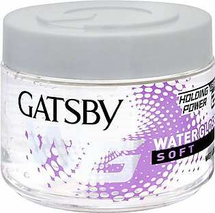 Gatsby Water Gloss Soft Hair Gel, Wet Look, 300g