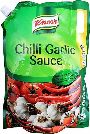 Knorr Chilli Garlic Sauce, 4 KG, Pouch