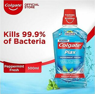 Colgate Plax Peppermint Fresh Mouthwash 500ml