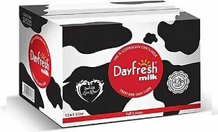 Day Fresh Full Cream Milk, 1000ml, 12-Pack Carton