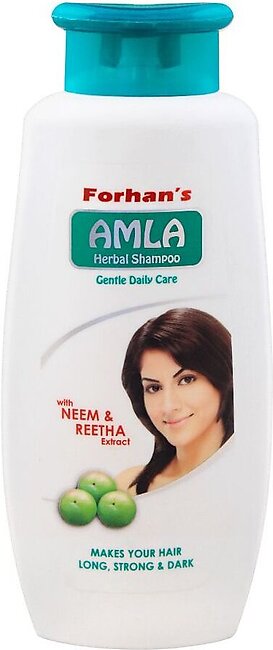 Forhan's Amla Gentle Daily Care Herbal Shampoo, With Neem & Reetha Extract, 400ml