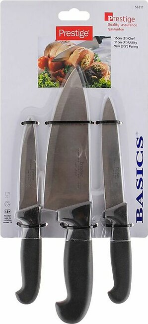 Prestige Knife Set 3-Pak - 56211