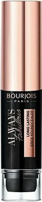 Bourjois Always Fabulous Long Lasting Stick Foundcealer, Foundation + Concealer, 110 Light Vanilla