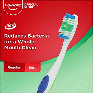 Colgate 360 Degree Whole Mouth Clean Soft Toothbrush
