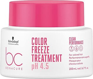 Schwarzkopf BC Bonacure Color Freeze PH 4.5 Colored Hair Treatment, For Colored Hair, 200ml