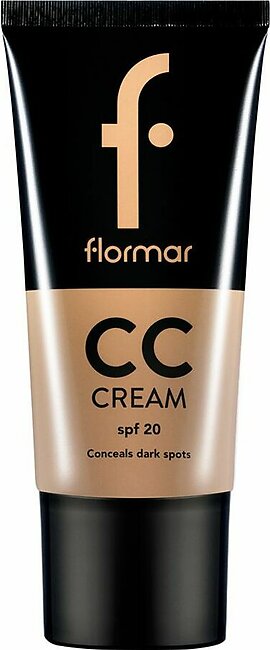 Flormar Conceals Dark Spots CC Cream SPF 20, CC04 Anti Fatigue, 35ml