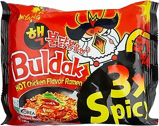 Samyang Buldak Hot Chicken Ramen Noodle, 3x Spicy, 140g
