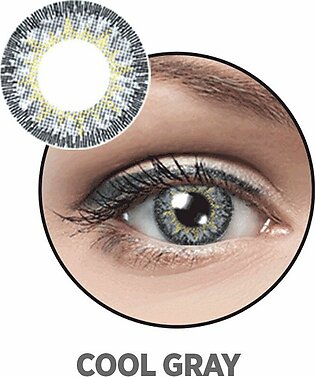 Optiano Soft Color Contact Lenses, Cool Grey