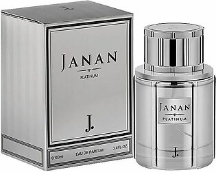 Junaid Jamshed J. Janan Platinum Eau De Parfum, For Men, 100ml