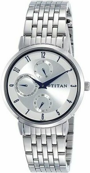 Titan Neo Analog White Dial Watch For Women, 2569SM03