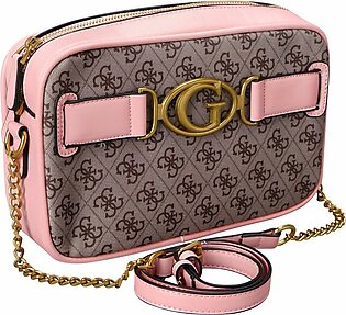 GS Hand Bag, Pink, GV-60111