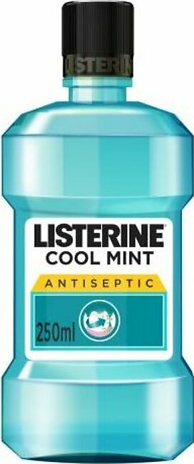 Listerine Cool Mint Antiseptic Mouthwash, 250ml