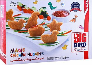 Big Bird Magic Chicken Nuggets, 32 Pieces, 832gm