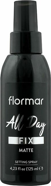Flormar All Day Fix Matte Setting Spray, 125ml