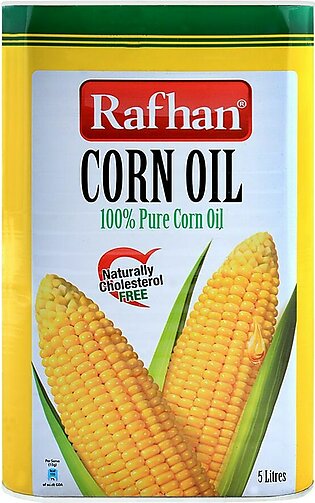 Rafhan Corn Oil 5 Litres Tin